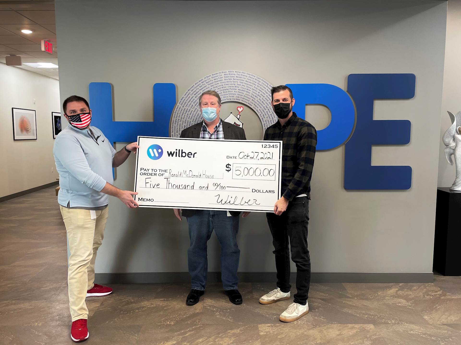 Thank you, Wilber!