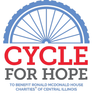 Cycle for Hope Fundraiser - A brand-new fundraising event to Benefit Ronald McDonald House Charities of Central Illinois on October 3, 2020.
